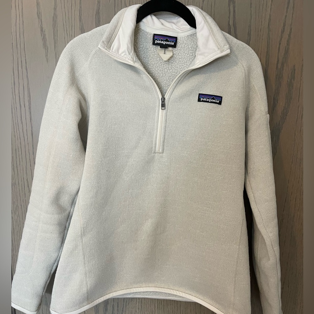 Women’s Patagonia better sweater 1/4 fleece jacket
